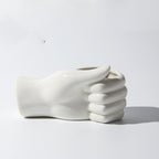 Hand Ceramic Vase - Sculptural Design