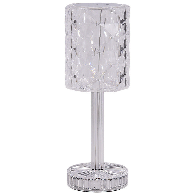 Crystal Bedside Table Lamp - Simple Ambience Light