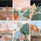 Different Times Paint By Numbers