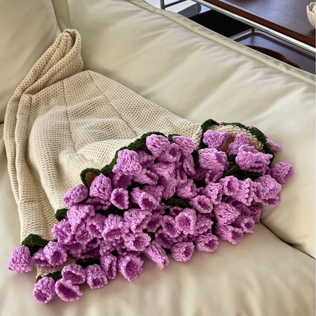 Rose Bouquet Nap Blanket