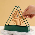 Iron Triangle Mosquito Incense Holder - Outdoor Essential