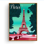 City Tourism Theme Diamond Painting - Embroidery Art