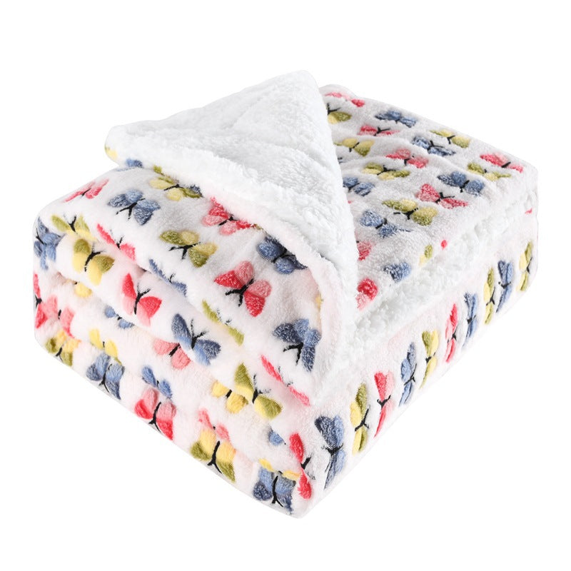 Double Layer Flannel Blanket