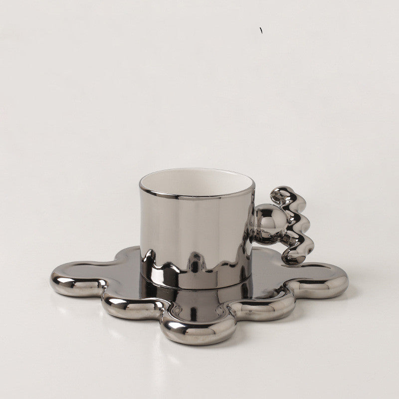 Coffee Cup Couple Mug Frosted Ceramic Mug Gift Box Set