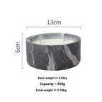 Ceramic Aromatherapy Candle Cup - Empty Holder