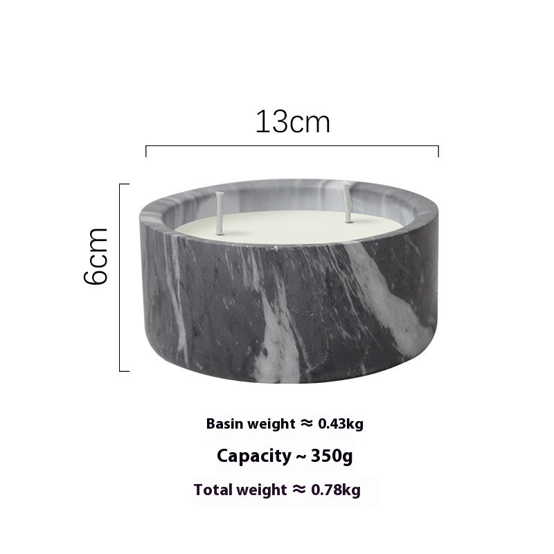 Ceramic Aromatherapy Candle Cup - Empty Holder