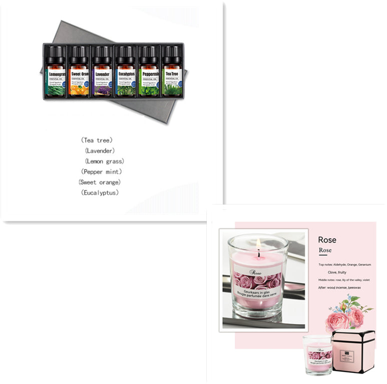 Essential Oil Set 4-Pack - Massage & Aromatherapy