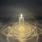 Rose Pattern LED Candle Light - Refraction Electronic