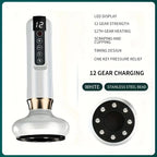 Electric Vacuum Cupping Massager - 12 Level Gua Sha
