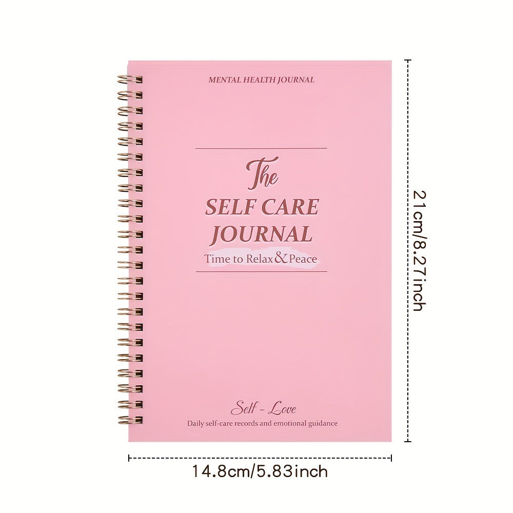 100 Page Self Care And Emotional Well Being Journal