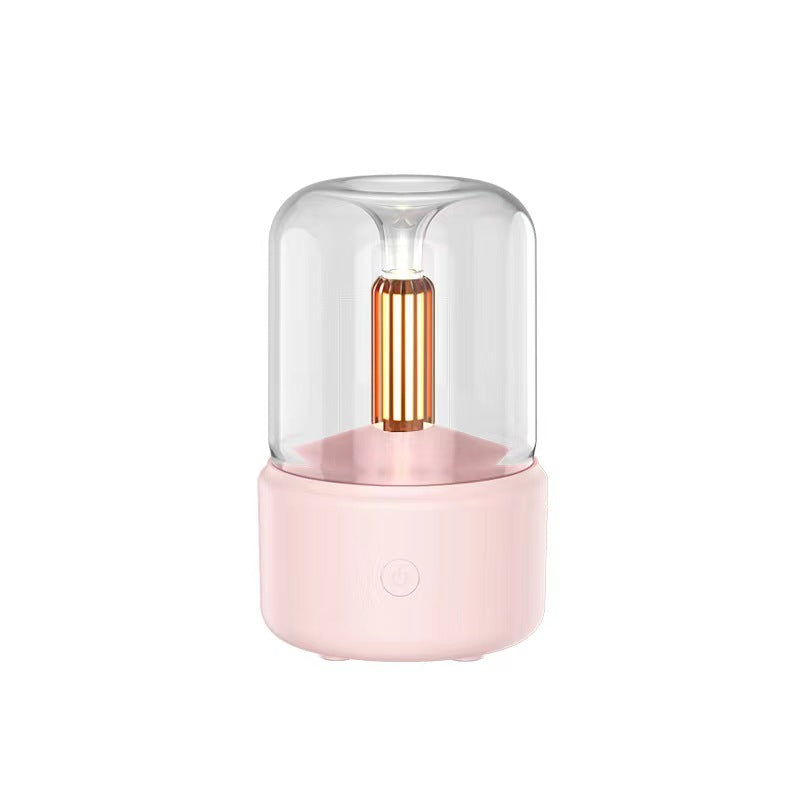 Candlelight Aroma Diffuser - LED Night Light Humidifier