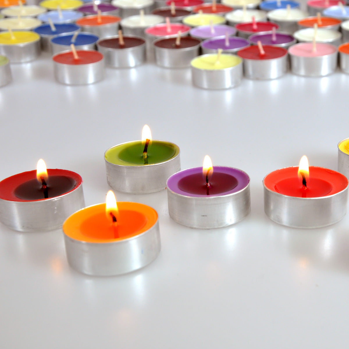 Cylindrical Candle Set - 9 Piece Incense Collection