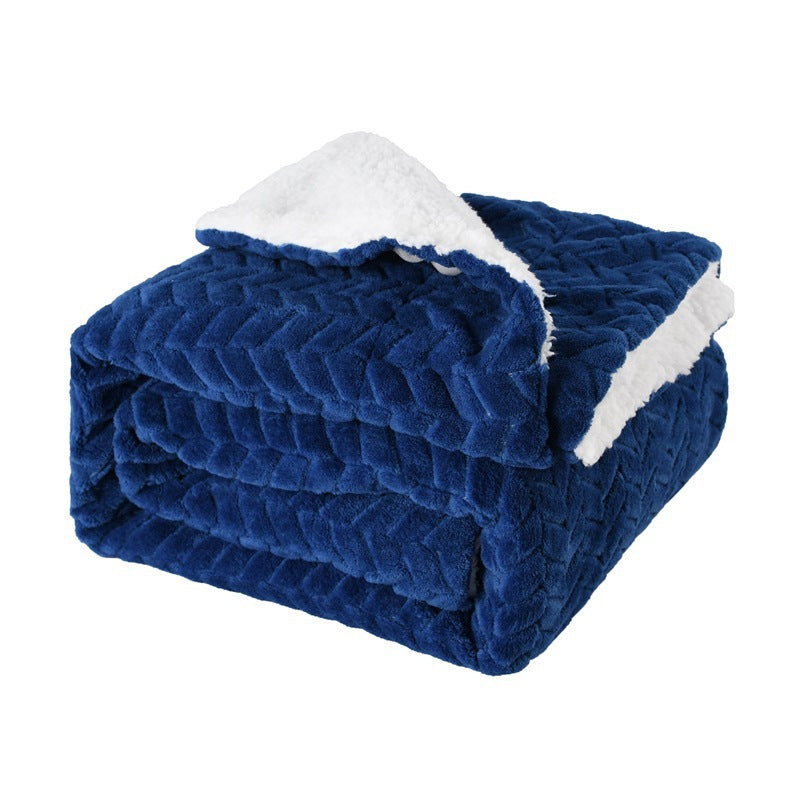 Double Layer Flannel Blanket