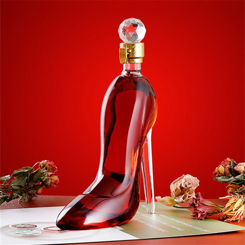 High Heels Sparkling Wine Glass Bottle