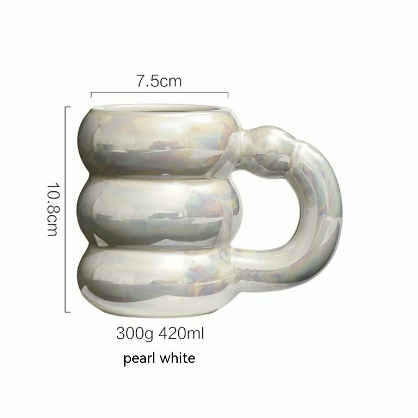 Creative High Sense Good-looking Couple Ceramic Mug