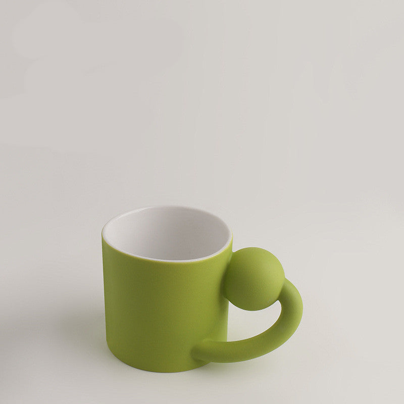 Coffee Cup Couple Mug Frosted Ceramic Mug Gift Box Set