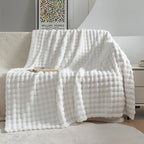Bubble Flannel Blanket