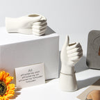 Hand Ceramic Vase - Sculptural Design