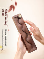 Black Walnut Backflow Incense Burner - Tea Ceremony Zen