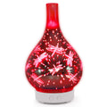 3D Glass Firework Aroma Diffuser - Starry Sky Humidifier