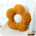 Fluffy Flower Throw Pillow
