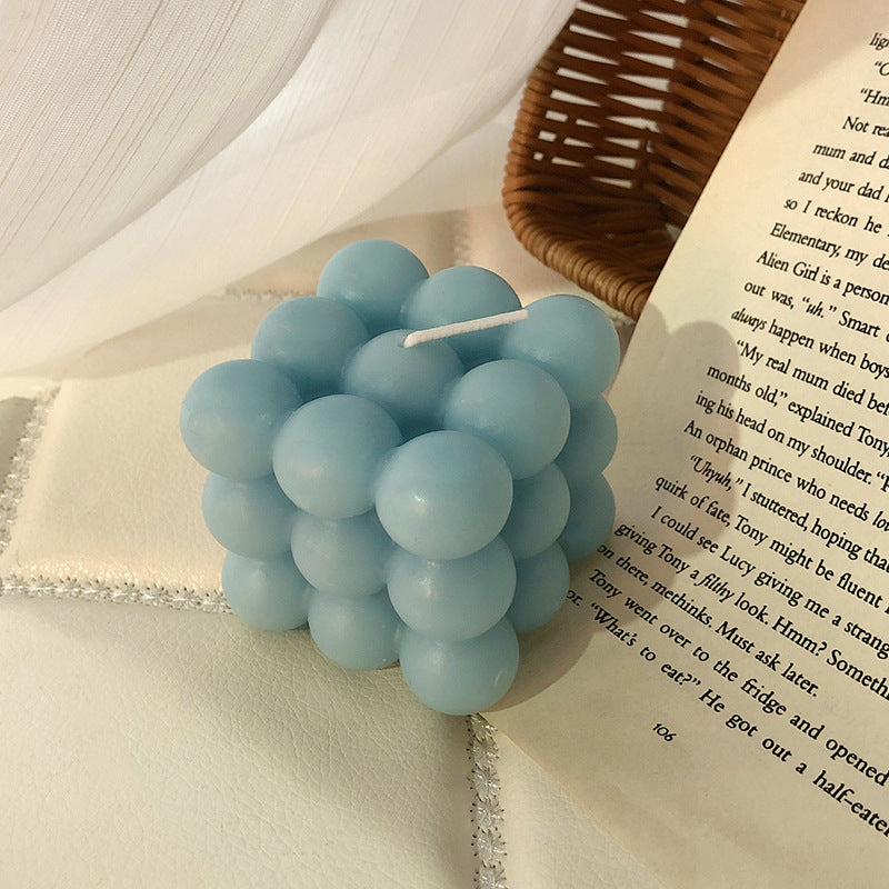 Rubik's Cube Aromatherapy Candle - Modern Decor