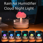 Rain Cloud Night Light Humidifier With Sound And 7 Color Led Light