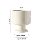 Personalized Simple Ceramic Creative Mug Hand-pinching Irregular