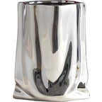 Light Luxury Electroplated Ceramic Vase - Household