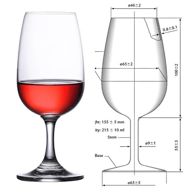 Crystal Red Wine Glass