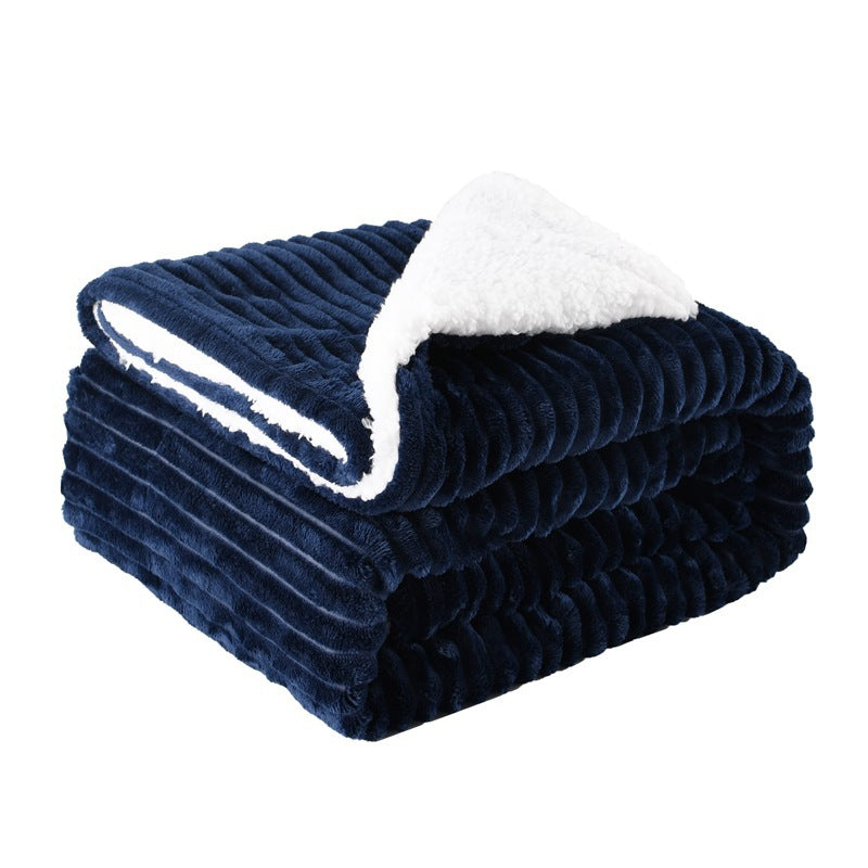 Double Layer Flannel Blanket