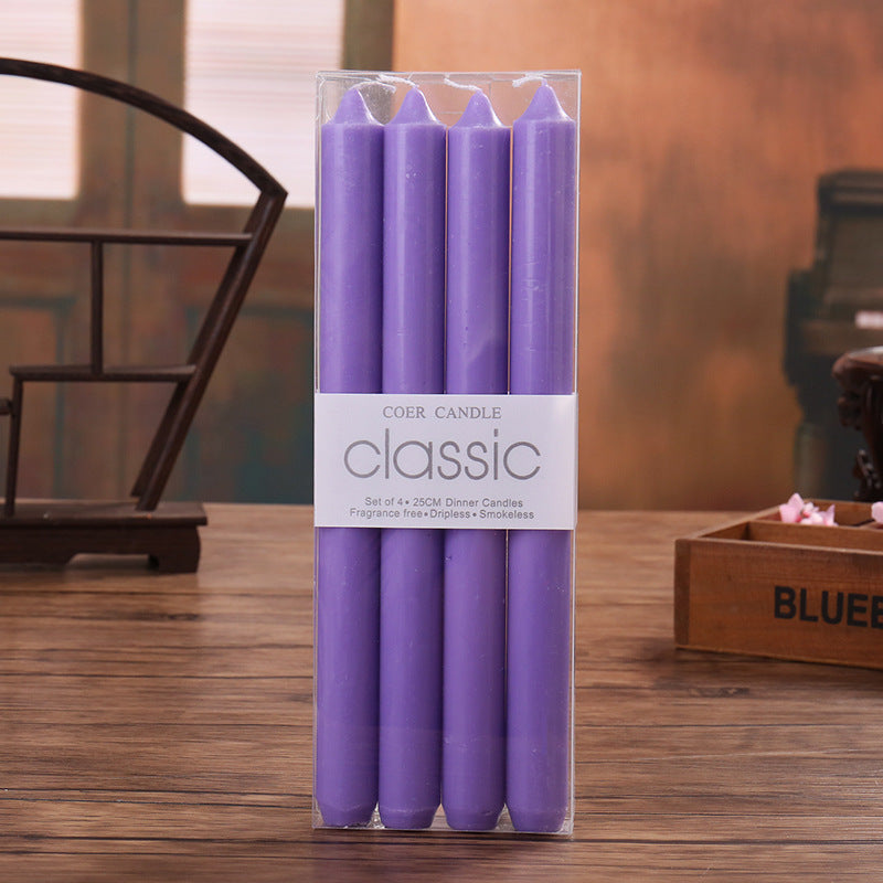 Classic Taper Candles 4-Pack for Home