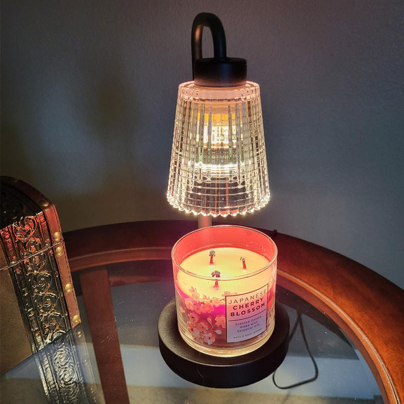 Metal Wax Melting Lamp - Modern Industrial Warmer