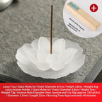 Chinese-Style Lusterware Incense Holder - Sandalwood Decor