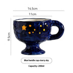 Personalized Simple Ceramic Creative Mug Hand-pinching Irregular