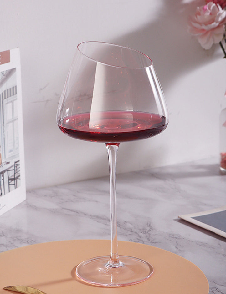 Oblique Mouth Flamingo Red Wine Cup