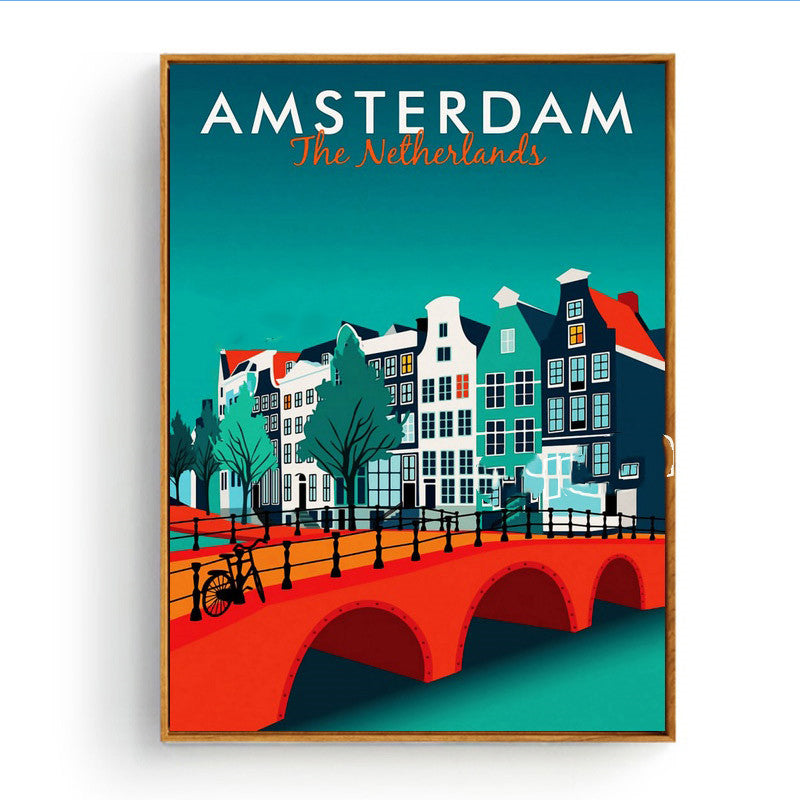 City Tourism Theme Diamond Painting - Embroidery Art
