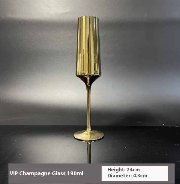Golden Wine Glasses