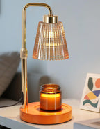 Metal Wax Melting Lamp - Modern Industrial Warmer