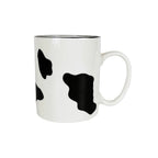 Cartoon Milk Cup Ceramic Water Cup Personality Creative Mug With Lid And Spoon