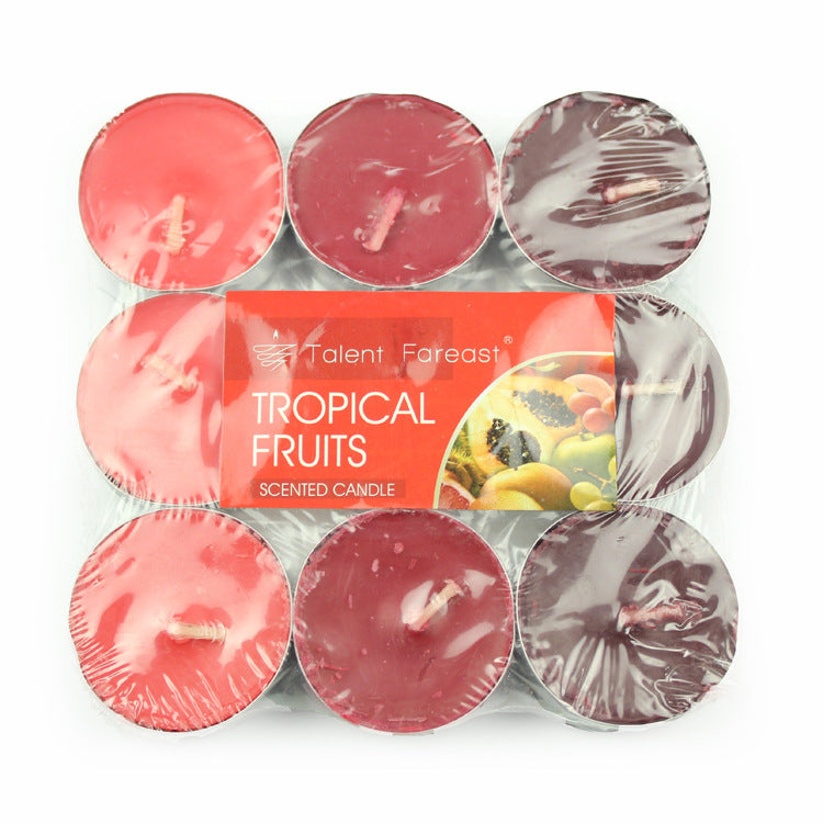 Cylindrical Candle Set - 9 Piece Incense Collection