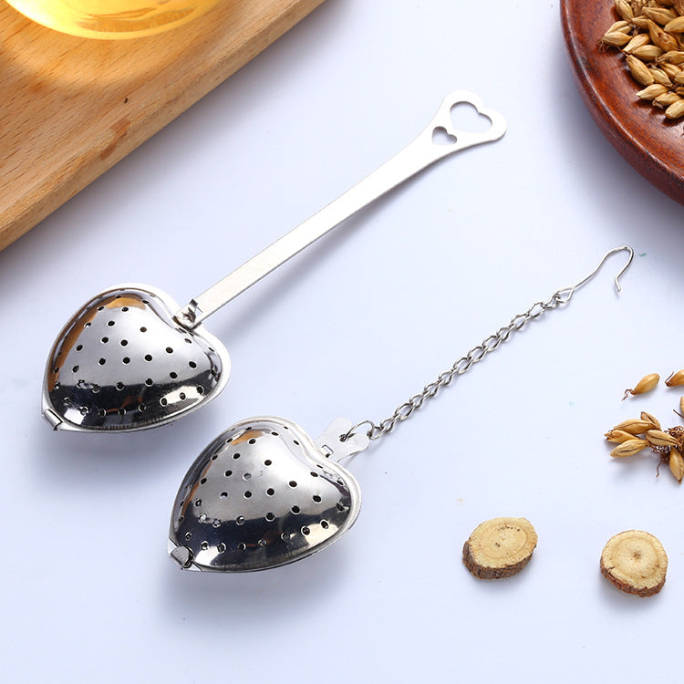 Heart-Shaped Infuser with Chain