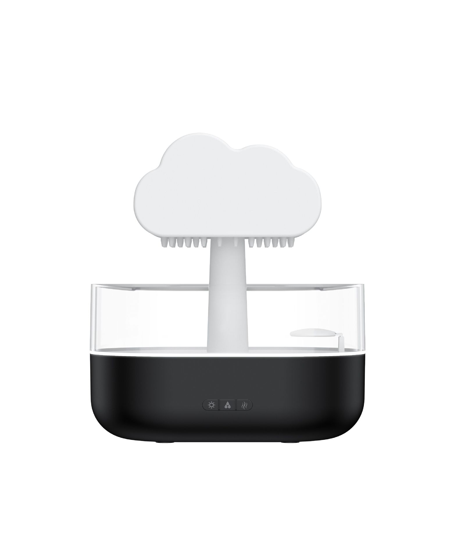 Rain Cloud Night Light Humidifier With Sound And 7 Color Led Light