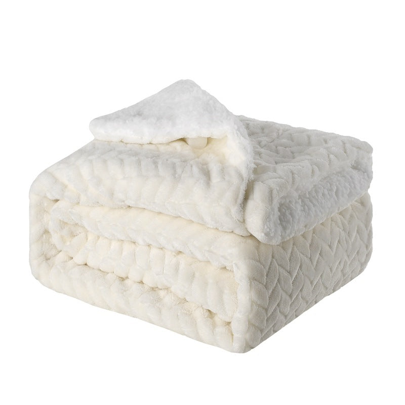 Double Layer Flannel Blanket