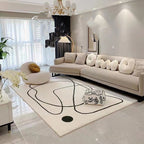 Nordic Modern Abstract Plush Rugs