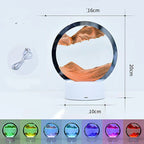 3D Quicksand Table Lamp - Creative Bedside Light