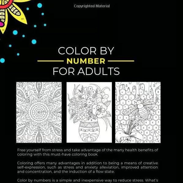Calming Color by Number
