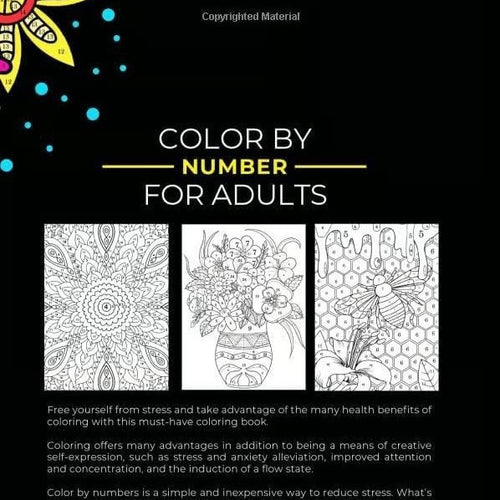 Calming Color by Number