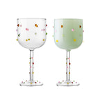 Creative Colored Candy Bean High Beauty Wine Glass