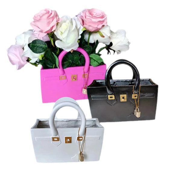 Fashion Personalized Bag Vase - Flower Decoration